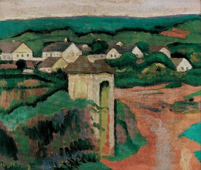 Landscape by Dezso Czigany
